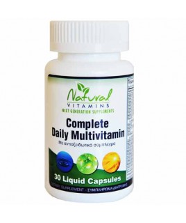 Natural Vitamins Complete Daily Multivitamin 60caps